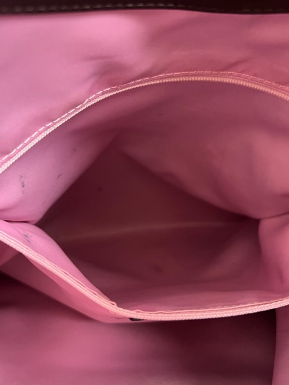 Coach Brown Leather Convertible Shoulder Bag Tote | Pink Lining | Brass Hardware - Picture 12 of 16